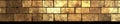 Shiny gold blocks create a Rustic surface, a golden texture background Royalty Free Stock Photo