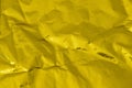 Shiny gold crease paper background Royalty Free Stock Photo