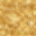 Shiny gold foil seamless pattern. Bright metallic background texture. Smooth glitter surface backdrop for your design.