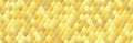 Shiny gold gradient color squama grid shapes seamless pattern background