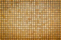 Shiny golden square,Bright abstract mosaic golden background with gloss,Creative abstract Royalty Free Stock Photo