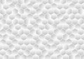 Vector Shiny Gradating Grey Hexagons Texture Background