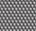 Shiny gray hexa cube Royalty Free Stock Photo