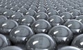 Shiny gray spheres