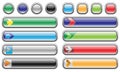 Shiny internet buttons set