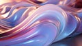Shiny iridescent pearl big wave background
