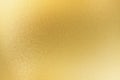 Shiny light gold metallic sheet, abstract texture background Royalty Free Stock Photo