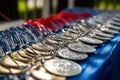 Shiny Medals at Porto Marathon