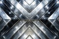 Shiny Metal Background With Diamond Pattern Royalty Free Stock Photo