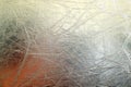 Shiny metal silver texture background. Metallic pattern Royalty Free Stock Photo