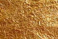 Shiny metal yellow golden texture background. Metallic gold pattern