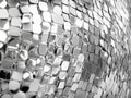 Shiny Mirror Ball Close Up Royalty Free Stock Photo