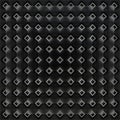 Shiny monochrome tiles with little dots industrial background