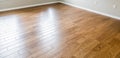 Shiny New Hardwood Floor Royalty Free Stock Photo