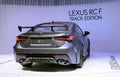 Shiny New Silver Lexus RCF Track Edition in Geneva International Motor Show GIMS 2019