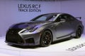 Shiny New Silver Lexus RCF Track Edition in Geneva International Motor Show GIMS 2019