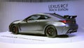 Shiny New Silver Lexus RCF Track Edition in Geneva International Motor Show GIMS 2019