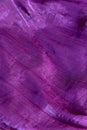 Shiny Purple Silk with Creases