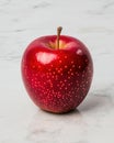 Shiny red apple with sparkling lights Royalty Free Stock Photo