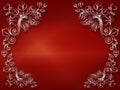 Shiny red decorative