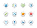 Shiny round web icons