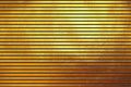 Unique creative unusual modern shinning golden horizontal lines abstract texture pattern background. Design element Royalty Free Stock Photo