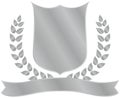 Shiny shield crest Royalty Free Stock Photo