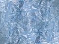 Shiny silver blue textile background