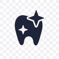 Shiny Tooth transparent icon. Shiny Tooth symbol design from Den
