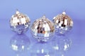 Shiny toys balls on the Christmas tree for the a new year holiday Royalty Free Stock Photo