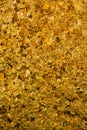 Shiny yellow gold leaf or scraps of gold foil background texture Royalty Free Stock Photo