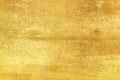 Shiny yellow leaf gold foil texture Royalty Free Stock Photo