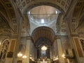 Ship and altar of Ajaccio Cathedral