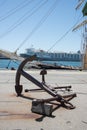 Ship Anchor in Fremantle Royalty Free Stock Photo