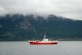 Ship in Beagle Channel