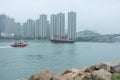 Ship and boat around Tsing Yi Island NO.4