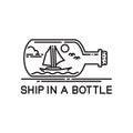 Ship in a bottle