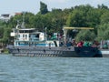 Ship in Braila port