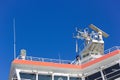 Ship Bridge Antennas And Weather Sensors Detail Royalty Free Stock Photo