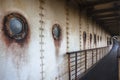 Ship Cabin Porthole Rivets Royalty Free Stock Photo