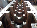 Ship disassembled block crankcase. Repairs. Crankshaft Bed Restoration