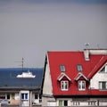 The ship in the Gulf of Gdansk.