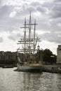 Ship in the harbour Royalty Free Stock Photo