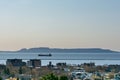 Ship in the Harbour at Thunder Bay Ontario Royalty Free Stock Photo