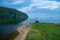 Ship. Lake Baikal