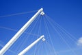 Ship masts with rigging Royalty Free Stock Photo