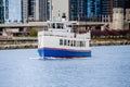 Ship by the Navy Pier Royalty Free Stock Photo