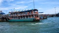 Ship passenger in Pattaya sea.