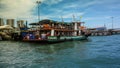 Ship passenger in Pattaya sea.