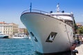 Ship in port. Split - Croatia Royalty Free Stock Photo